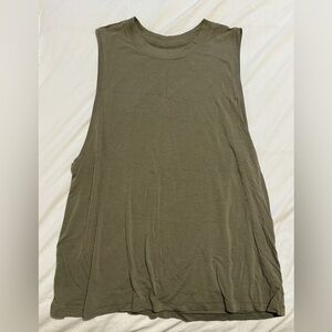 Lululemon Green Tank Top
